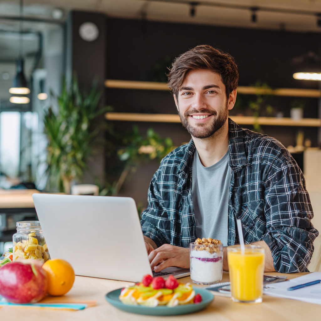 Група от усмихнати български възрастни от различни възрасти готвят заедно здравословна храна в кухня